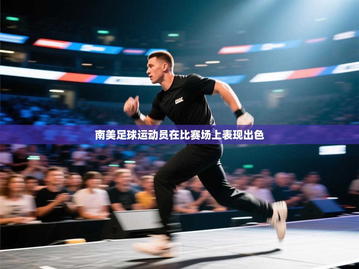 南美足球运动员在比赛场上表现出色