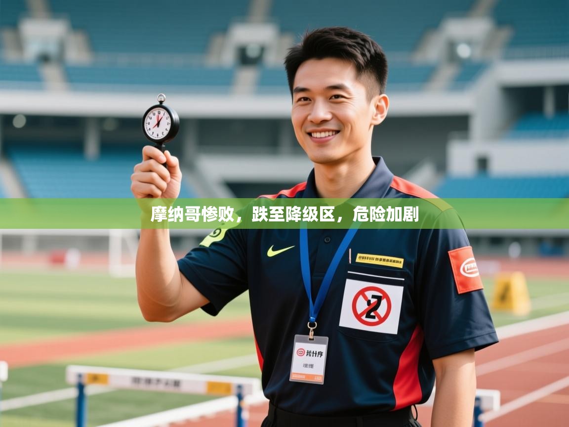 摩纳哥惨败，跌至降级区，危险加剧